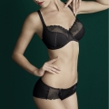 Empreinte Erin underwired low-necked bra noir