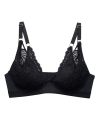 Hotmilk Warrior plunge biustonosz do karmienia z fiszbinami semi-soft czarny