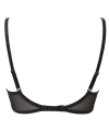 Gossard Rhapsody biustonosz usztywniany plunge black/petrol