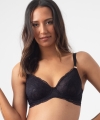 Hotmilk Heroine biustonosz do karmienia plunge czarny