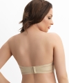 Biustonosz Corin Karolina usztywniany strapless beżowy