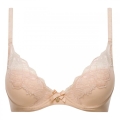 Biustonosz Chantelle Orangerie C67620 usztywniany pink skin