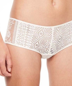 Szorty Passionata Holala P55040  hipster kremowe