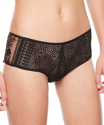 Szorty Passionata Holala P55040 hipster czarne