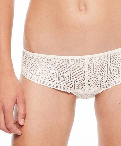 Figi tanga Passionata Holala P55070 kremowe