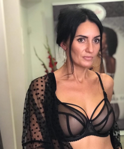Biustonosz Ewa Michalak Fetysz miękki czarny