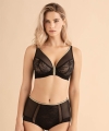 Biustonosz Alles Chiara bralette miękki czarny
