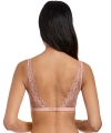 Biustonosz Wacoal Lace Perfection bralette pudrowy miękki