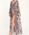 Kimono plażowe Iconique IC21-145 długie