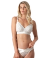 Biustonosz Hotmilk Warrior soft cup do karmienia miękki ivory