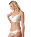 Biustonosz Hotmilk Warrior soft cup do karmienia miękki ivory