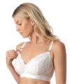 Biustonosz Hotmilk Warrior soft cup do karmienia miękki ivory