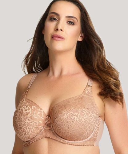 Biustonosz Sculptresse Estel miękki full cup honey