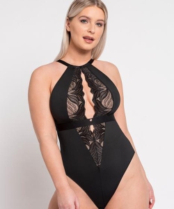 Body Scantilly Indulgence koronkowe czarne