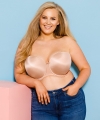 Biustonosz Curvy Kate Smothie strapless latte