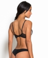 Biustonosz Gossard VIP Twilight high apex black/grey