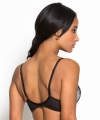 Biustonosz Gossard VIP Twilight high apex black/grey