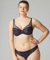 Figi tanga Simone Perele Wish 12B710 Bleu nuit
