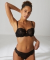 Biustonosz Simone Perele Karma 12V330 miękki czarny