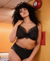Biustonosz Elomi Priya UW plunge czarny