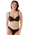 Stringi Gossard Sheer Stripe czarne