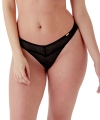 Stringi Gossard Sheer Stripe czarne