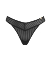 Stringi Gossard Sheer Stripe czarne