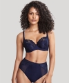 Biustonosz Panache Rocha balconette miękki navy