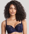 Biustonosz Panache Rocha balconette miękki navy