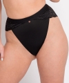 Figi Scantilly Indulgence z wysokim stanem czarne