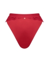 Figi Scantilly Indulgence z wysokim stanem czerwone