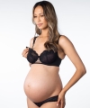 Biustonosz do karmienia Hotmilk True Luxe full cup miękki czarny
