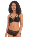 Biustonosz Freya Temptress moulded plunge usztywniany czarny