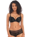 Biustonosz Freya Temptress moulded plunge usztywniany czarny