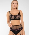 Akcesoria Samanta Rora V100 open bra czarne