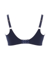 Biustonosz Sculptresse Dionne Exotic bloom full cup miękki navy