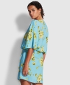 Tunika plażowa Seafolly 54645-KA Full bloom sky