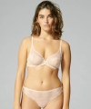 Biustonosz Simone Perele Reve 12Z319 plunge miękki sakura pink