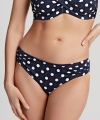 Kostium kąpielowy Panache Anya Riva spot navy-vanilla figi