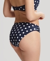 Kostium kąpielowy Panache Anya Riva spot navy-vanilla figi