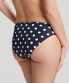Kostium kąpielowy Panache Anya Riva spot navy-vanilla figi