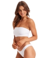 Top plażowy Seafolly 31034-640 tube top white