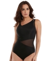 Kostium kąpielowy Miraclesuit Illusionist azura 6516624 czarny