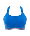 Biustonosz Panache Sport Racer back usztywniany Retro blue