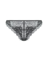 Figi Wacoal Lace perfection koronkowe tanga charcoal