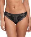 Figi Wacoal Lace perfection koronkowe tanga charcoal