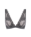 Biustonosz Wacoal Lace perfection bralette charcoal