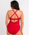 Kostium kąpielowy Curvy Kate First class jednoczęściowy czerwony