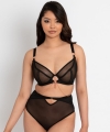 Biustonosz Scantilly Unchained plunge miękki czarny