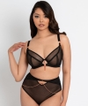 Biustonosz Scantilly Unchained plunge miękki czarny